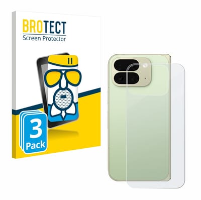 BROTECT - Screenprotector voor Google Pixel 10 Pro Fold (Achterkant) - Folie Beschermfolie Beschermglas matte 3 Stuks