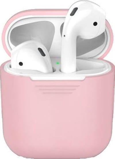 Siliconen case geschikt voor Apple Airpods – Roze