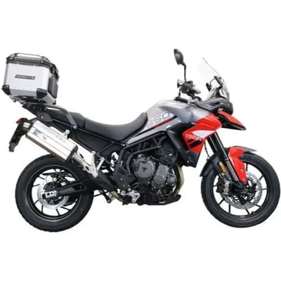 Top case motorfiets van aluminium met specifieke plaat inbegrepen GPR Tech Triumph Tiger 1200 Gt - Rally 2022/2024 E5
