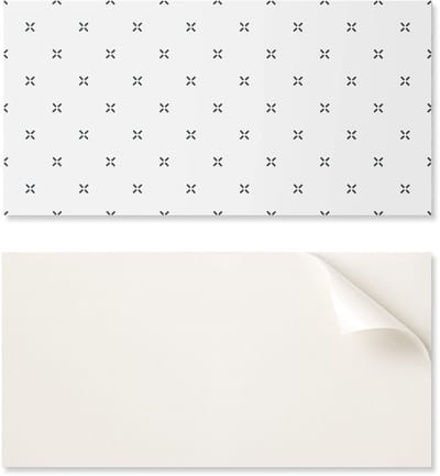 Zelfklevend paneel met print - Perfect voor de keuken 100x50 cm Eenvoudig kruispatroon