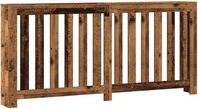 Radiatorombouw Modern met Latten - Verwarmingsradiator Hoes voor Woonkamer