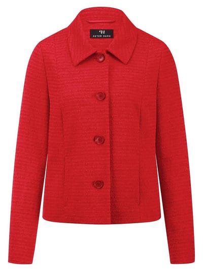 Blazer Van Peter Hahn rood
