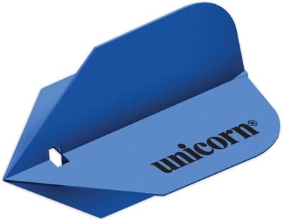 Dart Flights - Vleugels - Precisie Werpen - Real 90 graden - 125 micron - Blauw