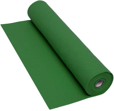 Colorations - Donkergroene Viltrol - 160 gsm, 5 m x 45 cm