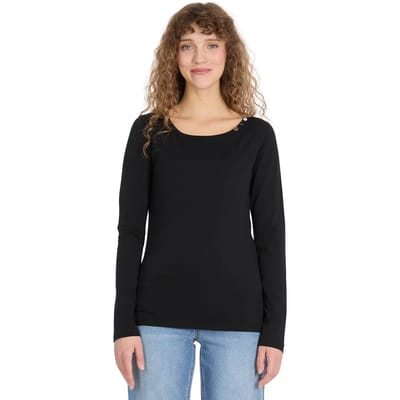 Dames-T-shirt met lange mouwen Ragwear Fllorah Gots