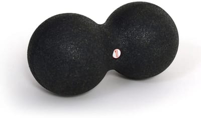 Sissel myofascia double ball- 24 cm - Zwart