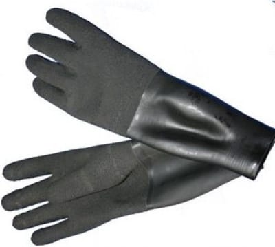 Drooghandschoen Zwart S