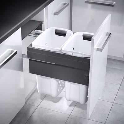 Hailo Laundry Carrier afvalsysteem 50 - 66 liter