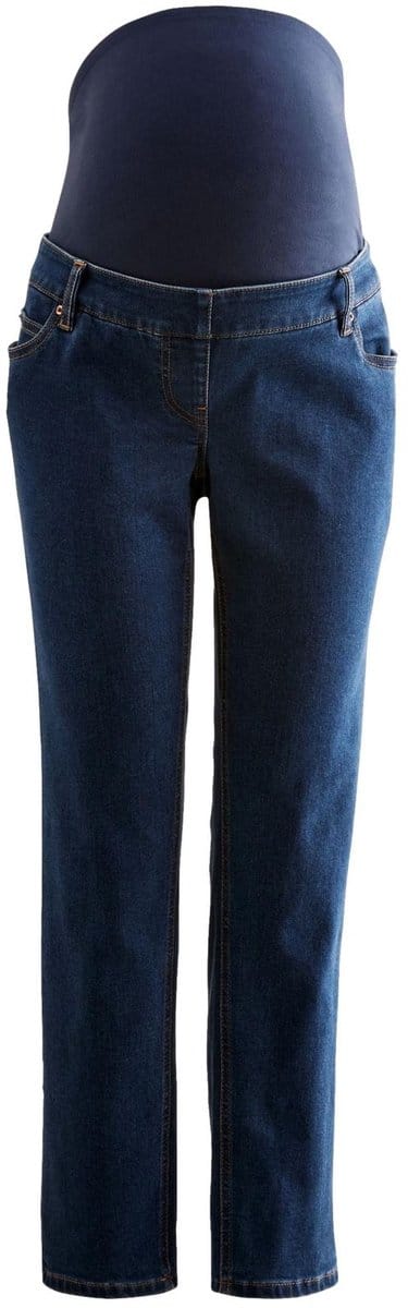 Next - Dames - Mom zwangerschap Denim Jeans - Blauw