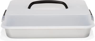 Patisse Bakvorm Silver Top Met Draagdeksel 35 x 24 cm