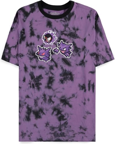 Pokémon - Ghost Overzsized Dames T-shirt - XS - Paars