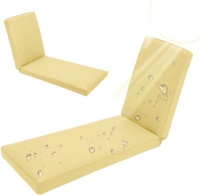 Ligstoelkussen Vervanging - Tuinstoel Kussen - Buiten Ontspanning - Waterdichte Hoes - 178 x 59 cm - Meerdere Kleuren