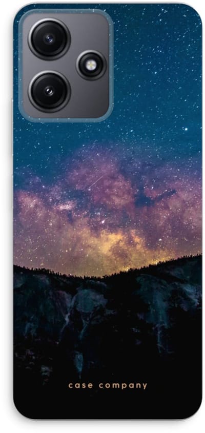 Case Company® - Hoesje geschikt voor Xiaomi Redmi 12 hoesje - Travel to space - Soft Cover Telefoonhoesje - Bescherming aan alle Kanten en Schermrand