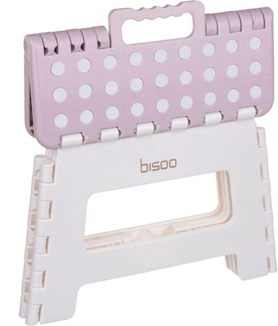 Opstapje voor Kinderen - Opvouwbare Lichtgewicht Opstapkruk - Antislip Peuters Krukje Voor Zindelijkheidstraining - Comfortabel en Draagbaar - 22 cm