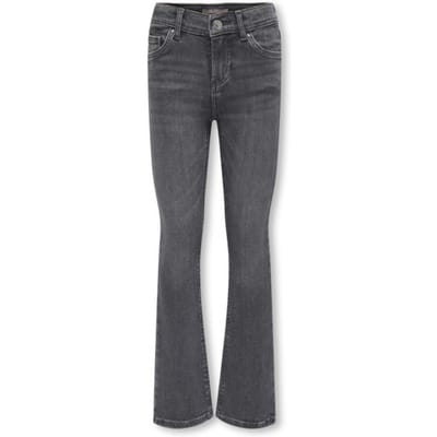Kids ONLY zomer flair jeans broek meisjes - grijs - Kogblush