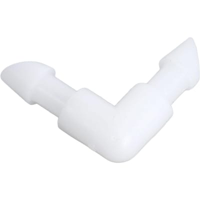 Raccord de tuyau coude 90 degrés en forme de L Barb Raccord de tube PE de diamètre égal Adaptateur de joint 4,2 mm