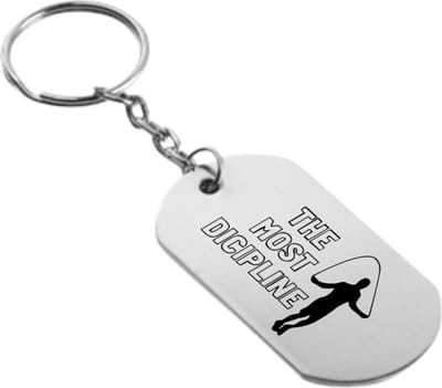 Akyol - de meest gedisciplineerd sleutelhanger - Sport - familie vrienden sporters - cadeau - 54 x 29mm