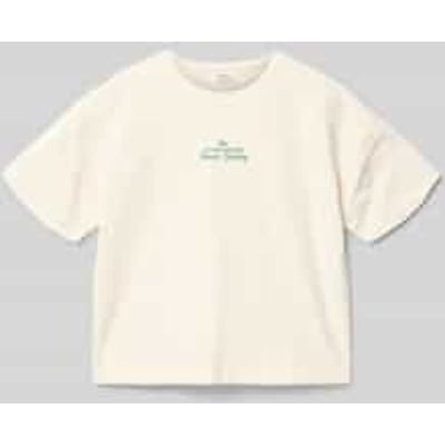 s.Oliver T-shirts Offwhite Maat: 134/140 | T-Shirts Outlet | Unisex | Groen