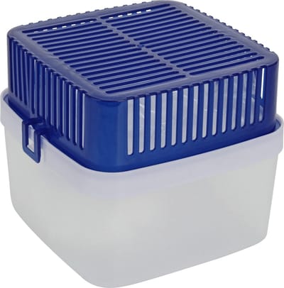 Vochtonttrekker 1800 ml - inclusief 1 navulling - voorkomt schimmel - ideaal voor kelder garage camper