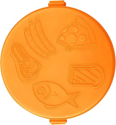 Magnetron Sandwichmaker - Pizzabord Oven - Snelle Maaltijden - Gelijkmatige Warmteverdeling - Niet gespecificeerd - Oranje