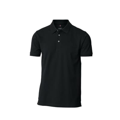 Nimbus Harvard Stretch Deluxe-poloshirt voor heren L zwart