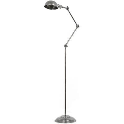 KS Verlichting Vloerlamp Nova Antiek Zilver