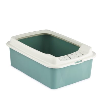 Cat Litter Box Rotho My Pet Bonnie Eco 56 x 17 x 40 cm White/Green