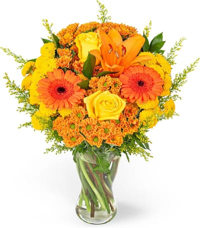 Vers Boeket met Lelies, Rozen en Chrysanten voor Elke Gelegenheid