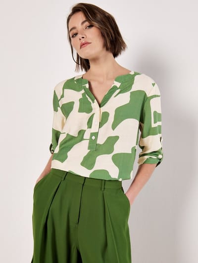 Abstract Shapes Blouse
