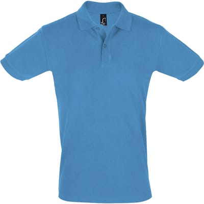 SOLS Heren Perfect Poloshirt (Aqua)