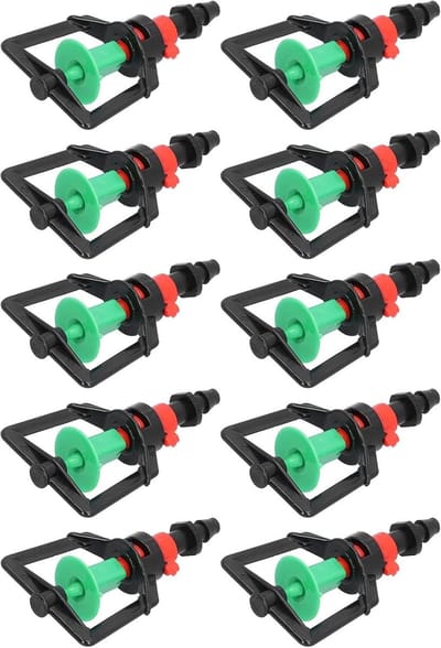 Roterende G Type Nozzle Set - Planten Sproeier voor Fruitbomen en Struiken - 360 Graden Spray - Tuinirrigatie Hulpstuk