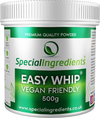 Easy Whip - 500 g - Maak Veganistisch Culinair Schuim en Mousse - Moderne Gastronomie - Moleculair Koken - Hersluitbare Pot - Recycled Plastic