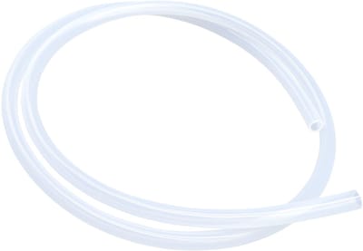 Dailygoods- Siliconen Tube 6mm ID x 10mm OD - Flexibele Voedselveilige Slang - Transparante Silicone Hose - Temperatuurweerstand - Makkelijk te Reinigen - 1 Meter Lang