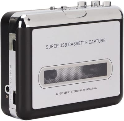 MKSS® Cassette Speler - Walkman - Grijs en Zwart