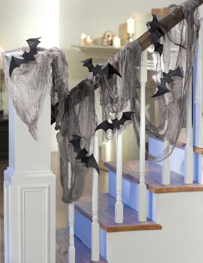 "Vleermuis laken decoratie - Feestdecoratievoorwerp - One size"