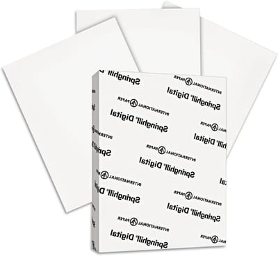 Kartonpapier Wit - Indexkaarten Cardstock - Wenskaarten Maken - Glad Oppervlak - 216 x 279 cm - Wit