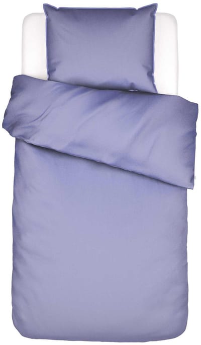 Essenza Minte Dekbedovertrek Lavendelblauw - Eenpersoons – 140x200/220 cm