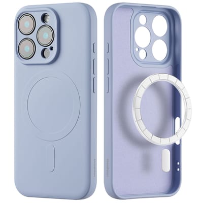 imoshion Hoesje - Geschikt voor Apple iPhone 16 Pro - Color Backcover geschikt voor MagSafe - Lila