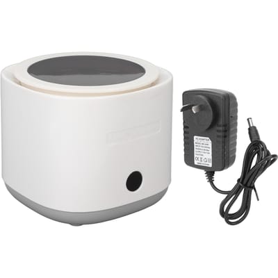 Ultrasone Reinigingsmachine Retainer Prothese Bril Snelle Reiniger voor Dagelijks OnderhoudEU Stekker white