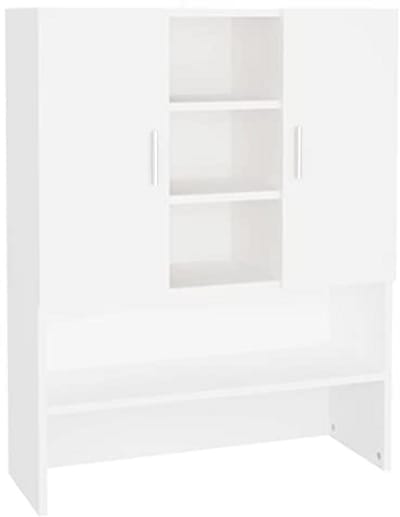 Wastmachine kast 70.5x25.5x90 cm - Wit