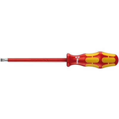 Wera 160 i VDE Platte schroevendraaier Kopbreedte: 10 mm Koplengte: 200 mm DIN EN 60900