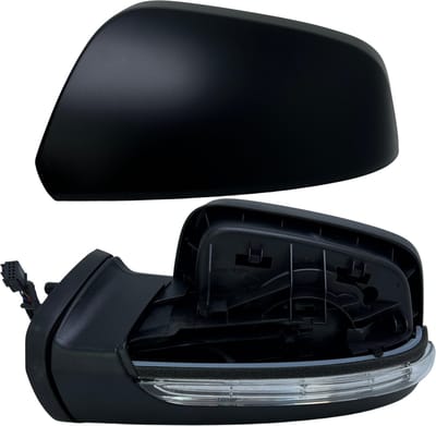 BILMAX Linker Buitenspiegel Vervanging voor Mercedes-Benz W169 / W245 2008–2011, Elektrisch Verstelbaar, Verwarmd, Met Richtingaanwijzer, Gegrond, 7-Pins (Bestuurderszijde)