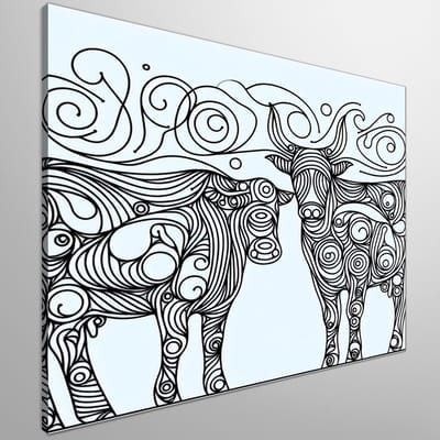 Kunstprint | Wanddecoratie | Canvas | 40 × 40 cm