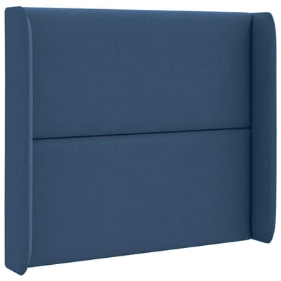 vidaXL - Hoofdbord - oor - Blauw - 80 - x - 16 - x - 4 - cm - Stof