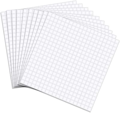 longziming -3D Schuim Zelfklevende Stippen - Dubbelzijdige Zelfklevende Stippen - 3D Effect met Hoogteverschil - EVA Schuim - Verwijderbaar zonder resten - 4000 Stuks