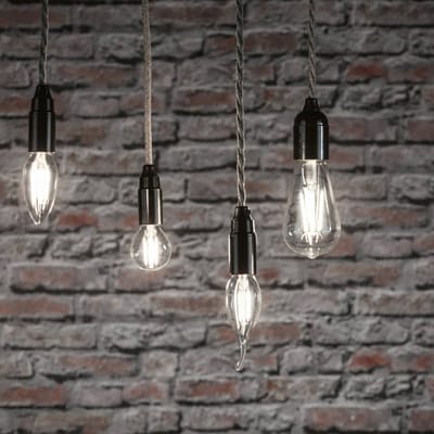 Filament 230 V LED-kogellamp E27 470lm 4,8W 4000K Mat