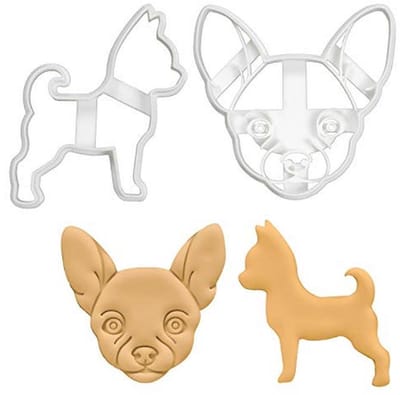 Set van 2 Koekjesuitstekers voor Dieren - Voor Bakken en Creatieve Projecten