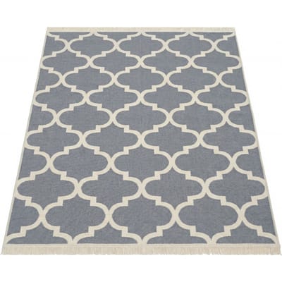 Omkeerbaar tapijt Skyla grijs  160x220 cm