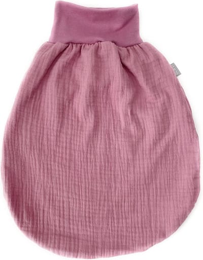 Mousseline Trappelzak Baby en Peuter | Ademend Katoen Slaapzak | Maat XL Roze