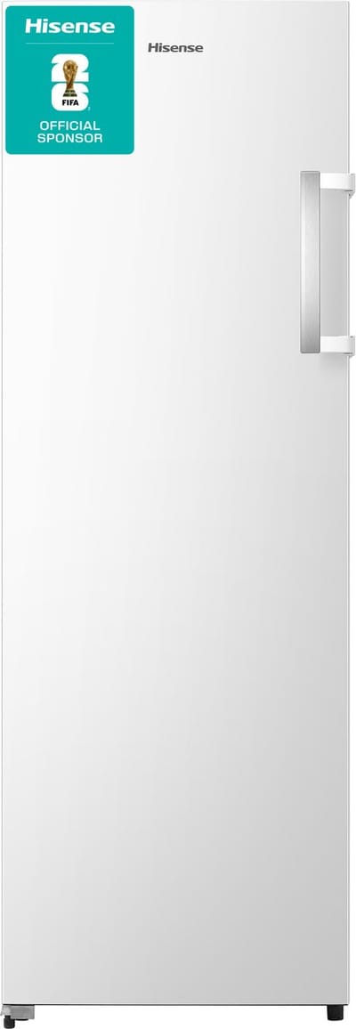 Hisense FV298N4AWC - Vrijstaande vriezer - No-Frost - 172 cm hoog - 240 liter - Energielabel C - Geschikt voor schuur tot -15°C - FastFreeze - LED display - Deuralarm - Inverter compressor